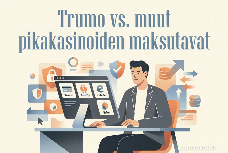 Trumo vs. muut pikakasinoiden maksutavat